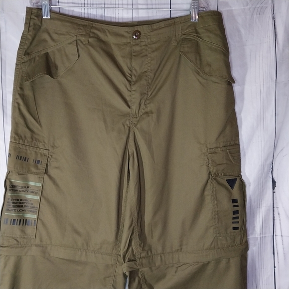 Disney Buzz Lightyear star command Olive Green Cargo pants NWT - Picture 12 of 16